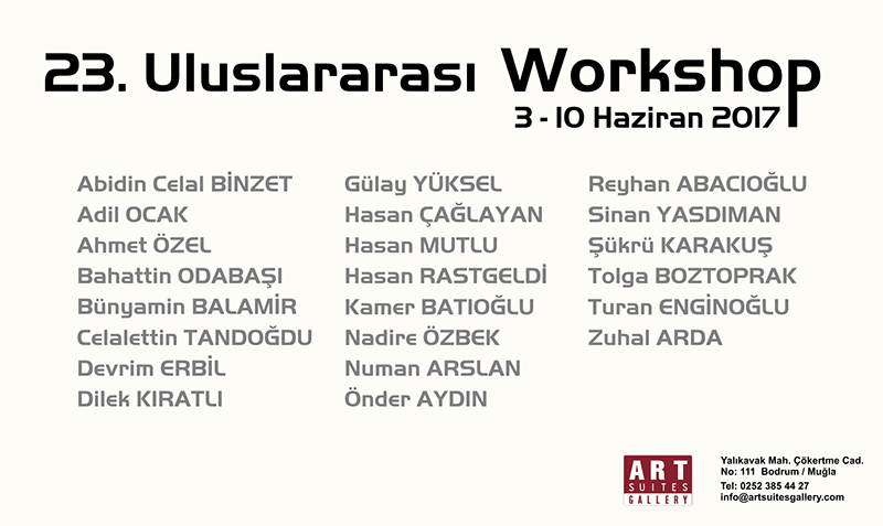 23. Uluslararası Workshop