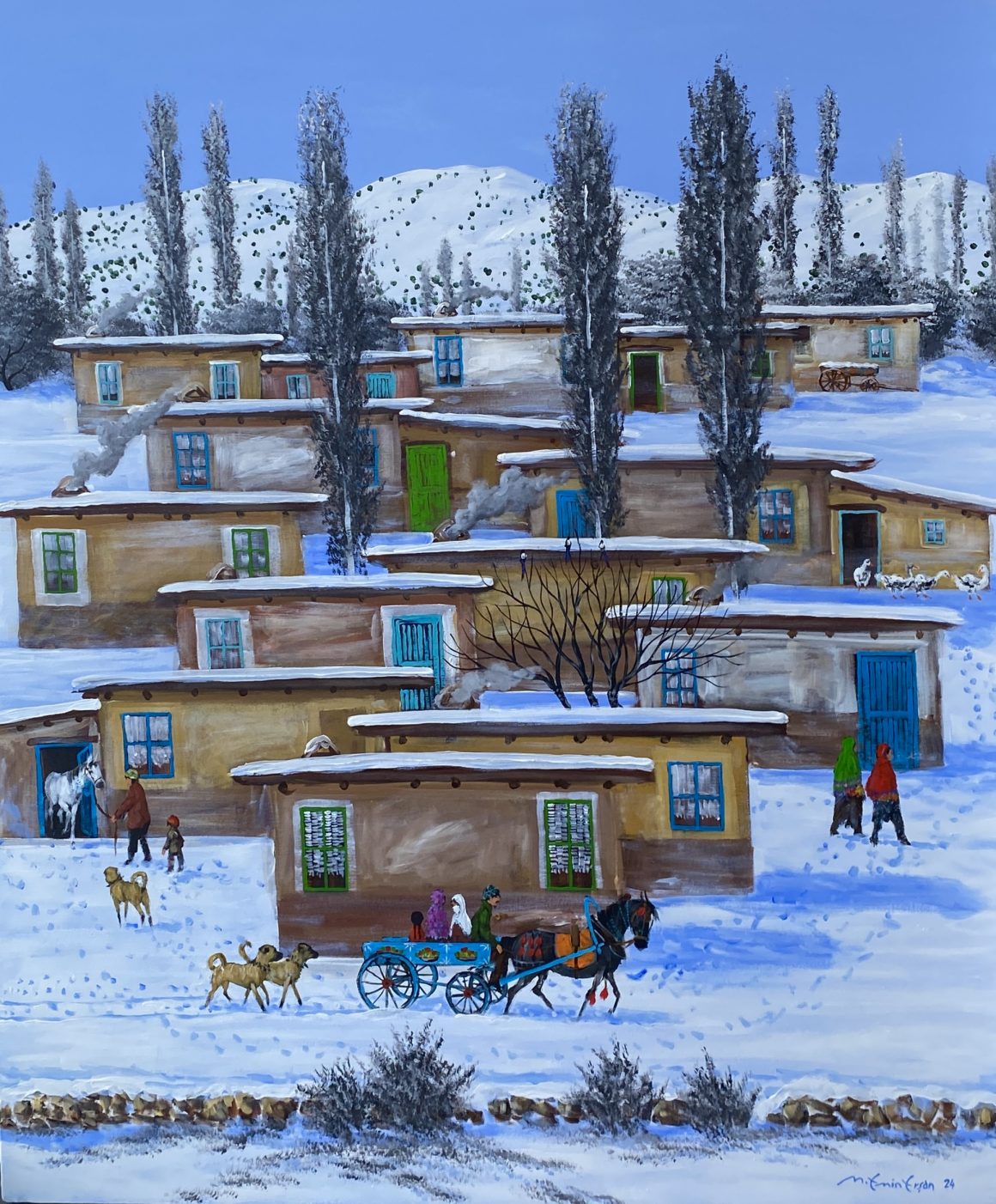 Mehmet Emin Erşan – Köy de Kış